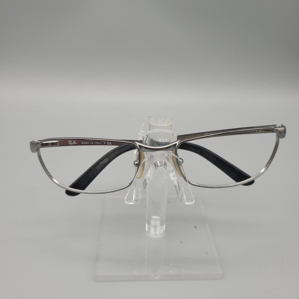 Ray-Ban RB 3190 Flight 005/40 Silver Metal Eyeglass Frames 58-18 Italy
